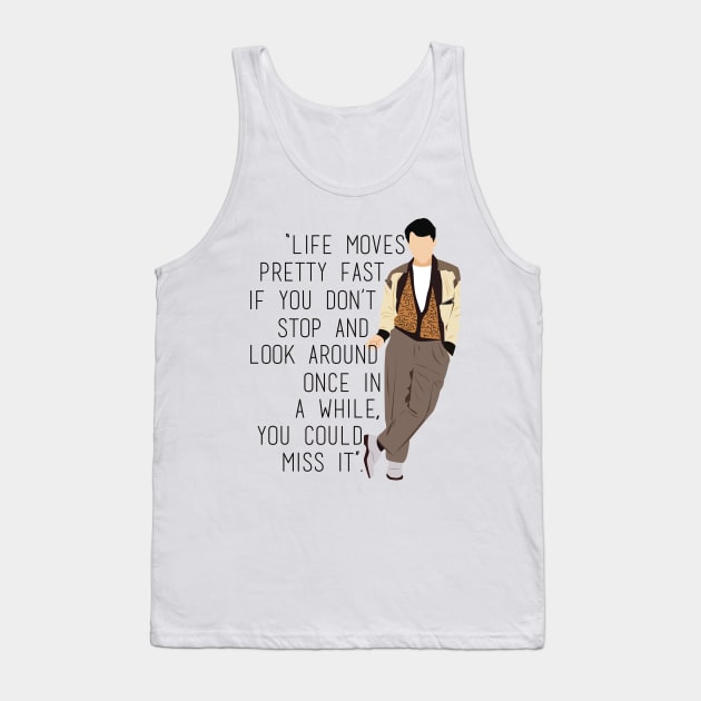 Ferris Bueller Tank Top by mariansar